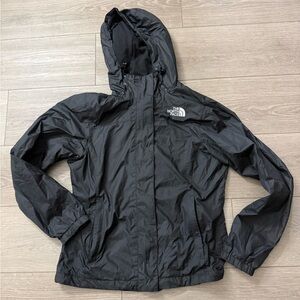 The North Face Black Hooded Windbreaker Jacket Women’s XS